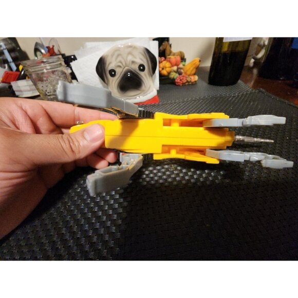 Mighty Morphin Power Rangers Legacy Megazord Yellow Sabretooth Zord Only - Picture 6 of 14